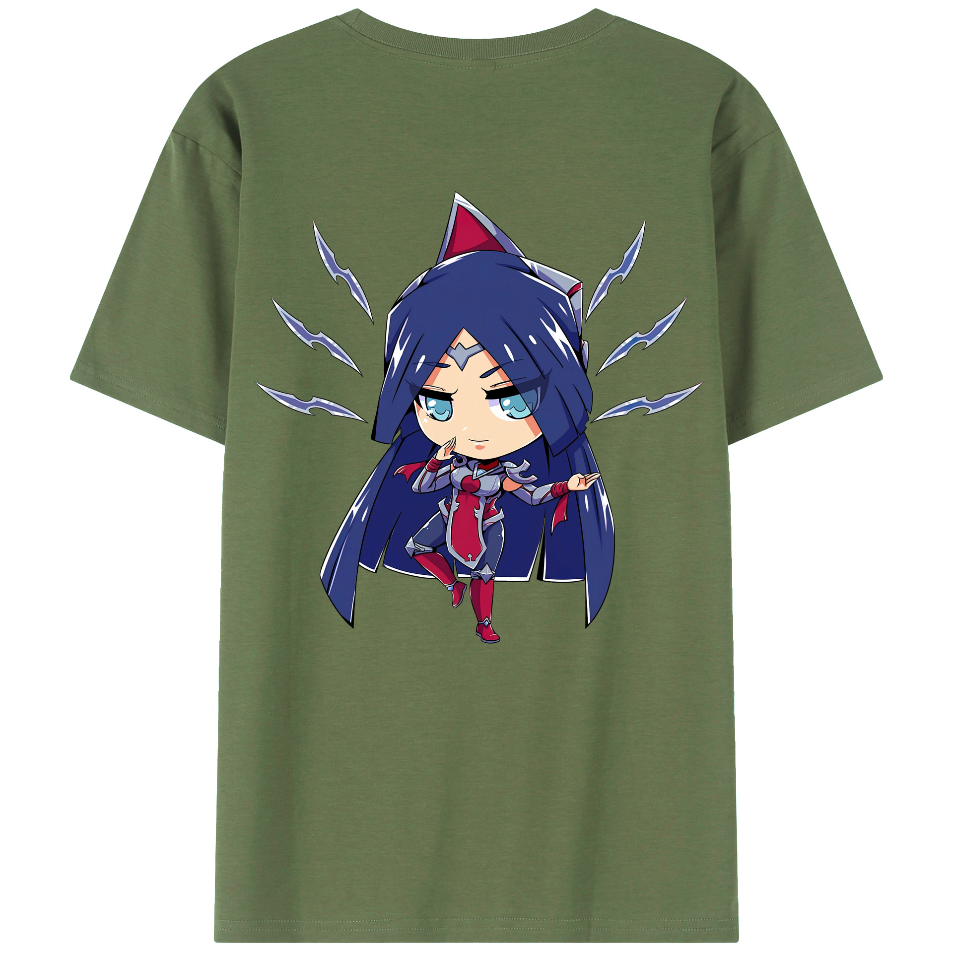 （画像用） リーグ・オブ・レジェンド League of Legends LOL 綿100％ メンズ半袖Tシャツ（バックプリント） 通気性